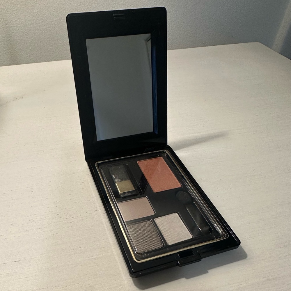 Lancôme Ombre Couture Multi-Effect Eye Colour Duo/Blush Mirror Compact *RARE*